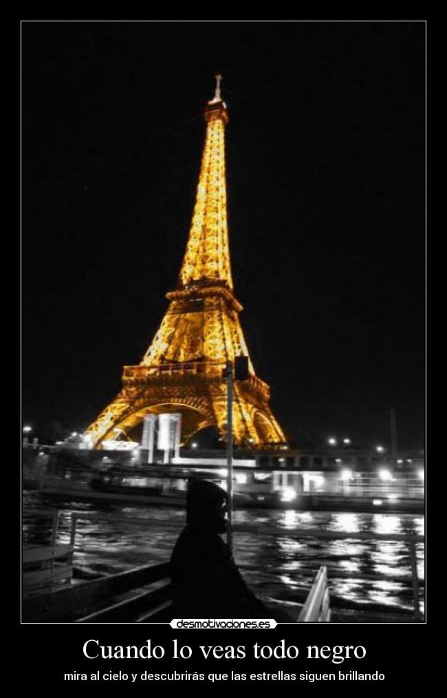 Cuando lo veas todo negro -