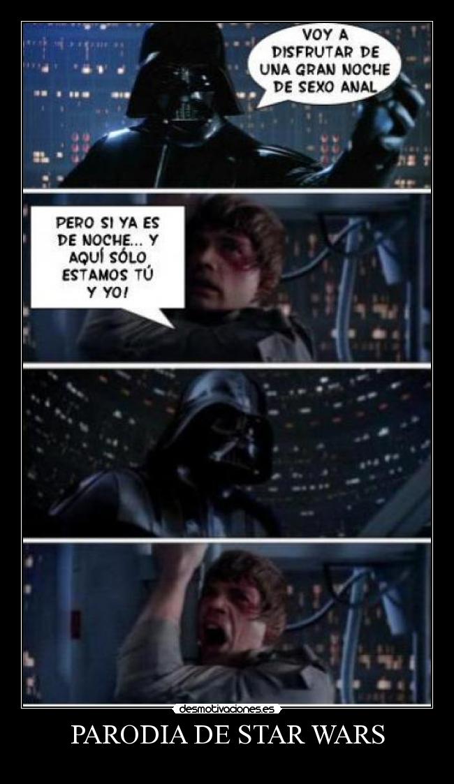 PARODIA DE STAR WARS - 