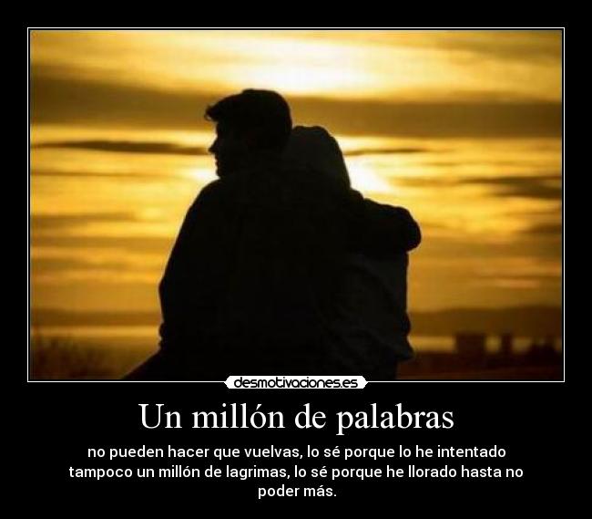 Un millón de palabras -