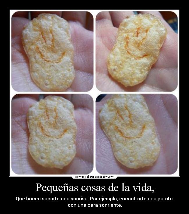 Pequeñas cosas de la vida, - 