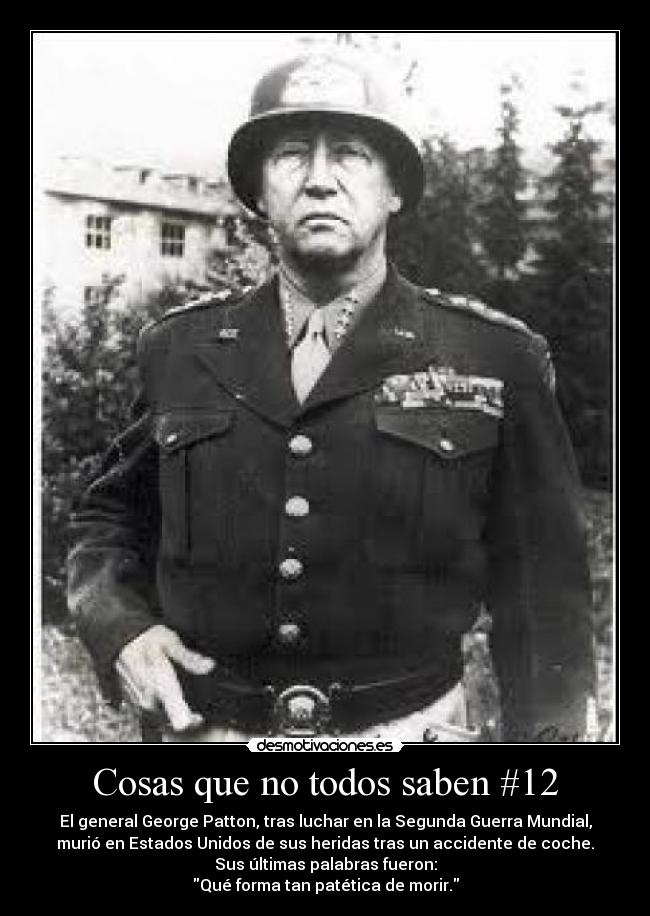 Cosas que no todos saben #12 -