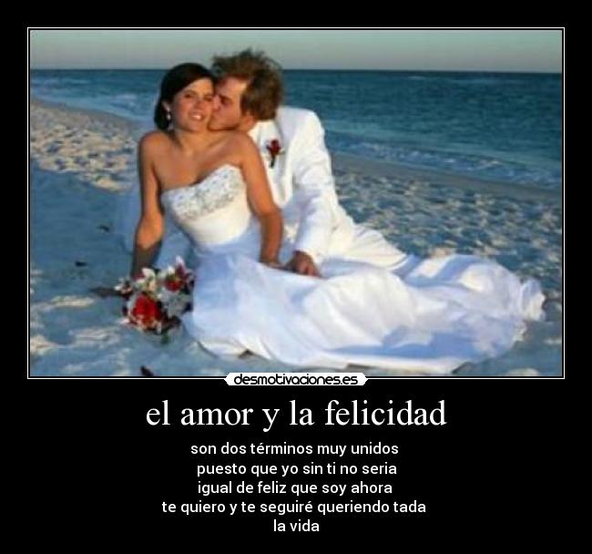 el amor y la felicidad - 