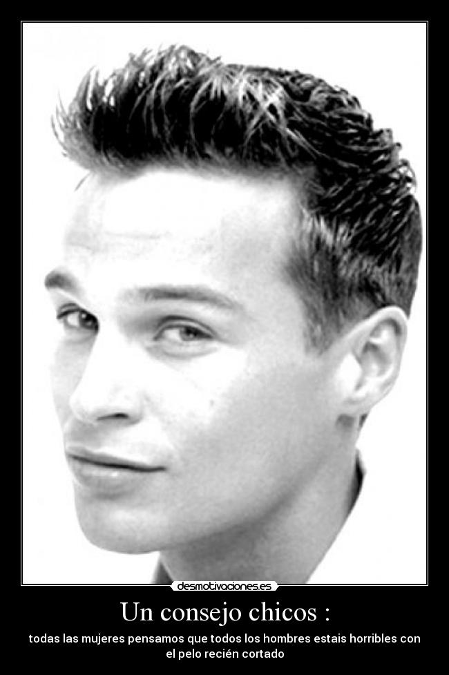 Un consejo chicos : -