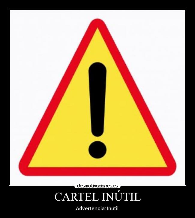 carteles etiquetas desmotivaciones