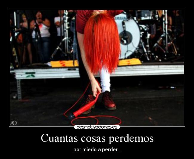 Cuantas cosas perdemos - 
