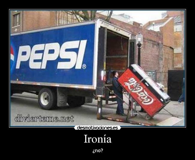 Ironía - ¿no?
