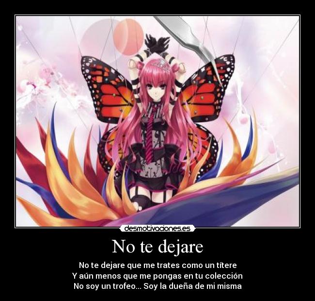 No te dejare -