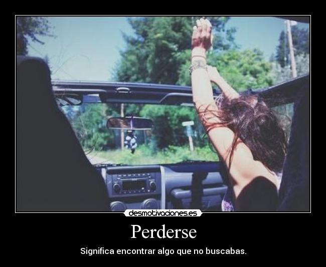 Perderse - 
