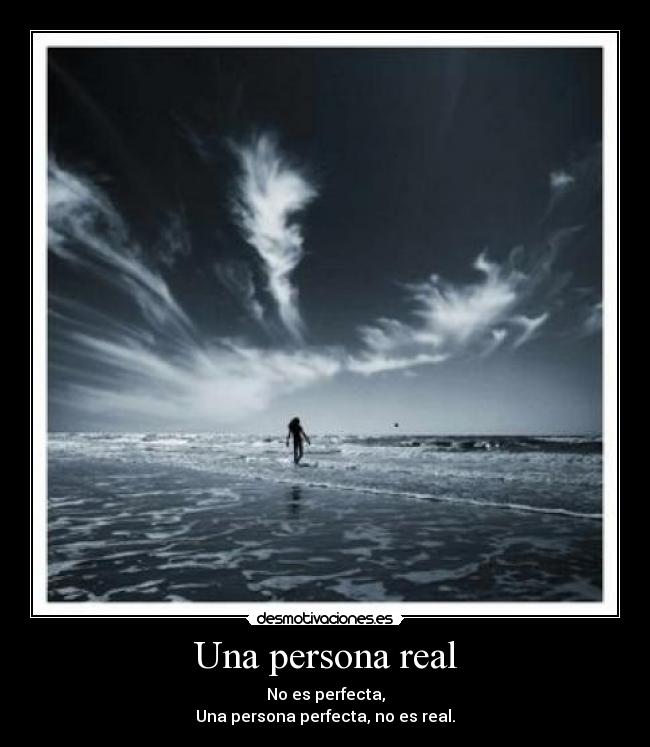 Una persona real -