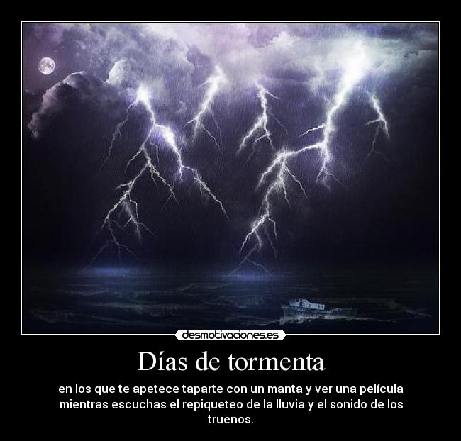 carteles tormenta manta pelicula lluvia truenos jorge_92 desmotivaciones