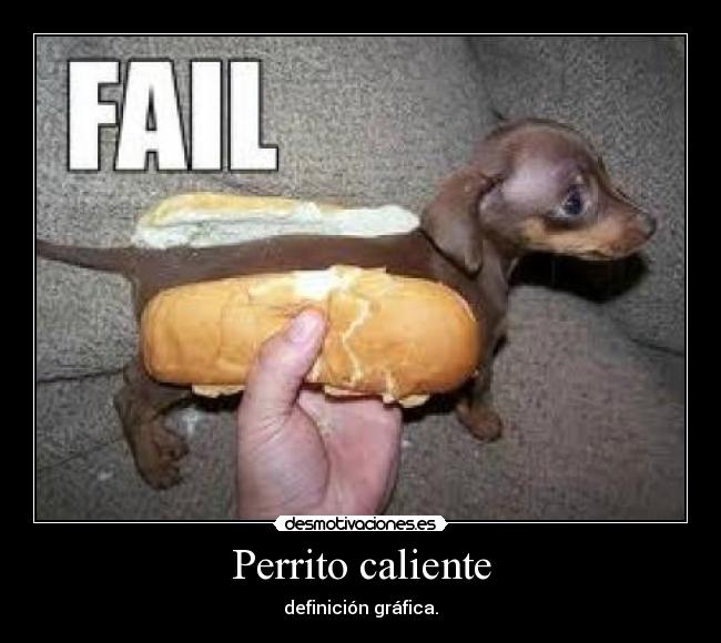 Perrito caliente - definición gráfica.