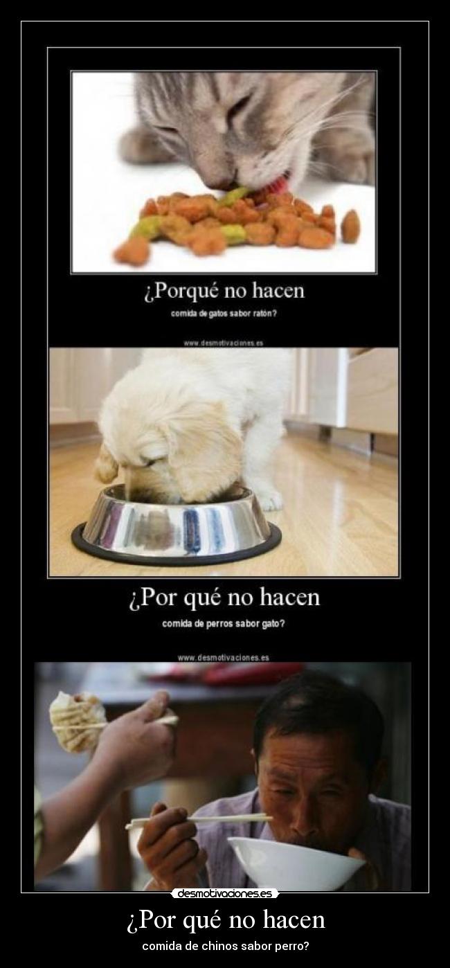 ¿Por qué no hacen -