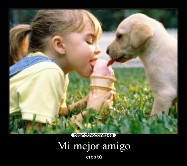 Mi mejor amigo - eres tú
