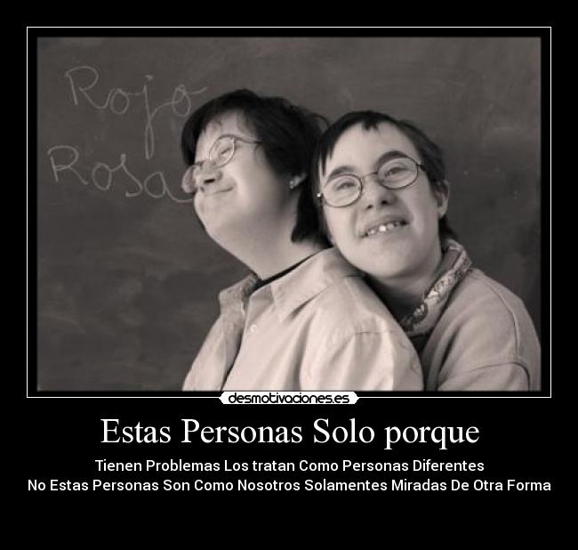 Estas Personas Solo porque - 