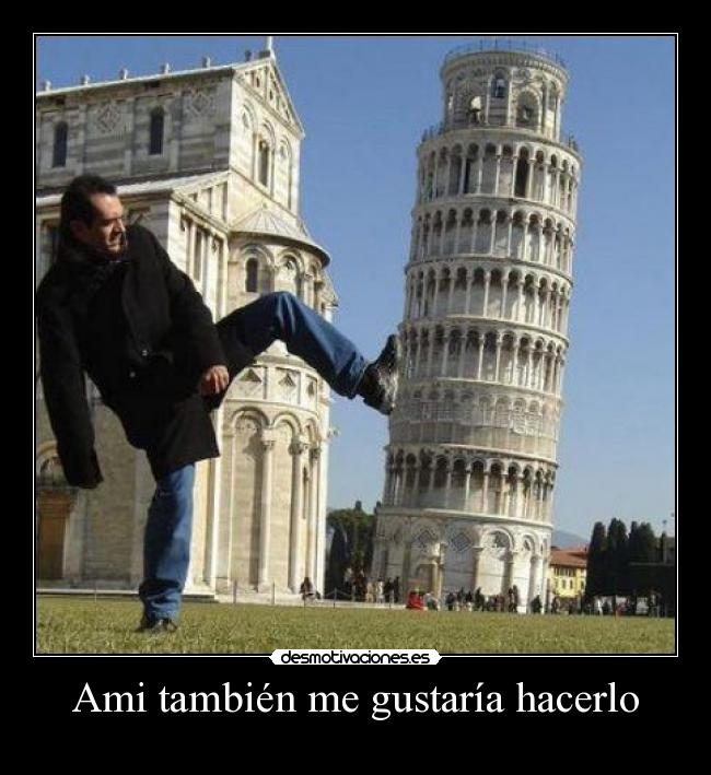 Ami también me gustaría hacerlo -