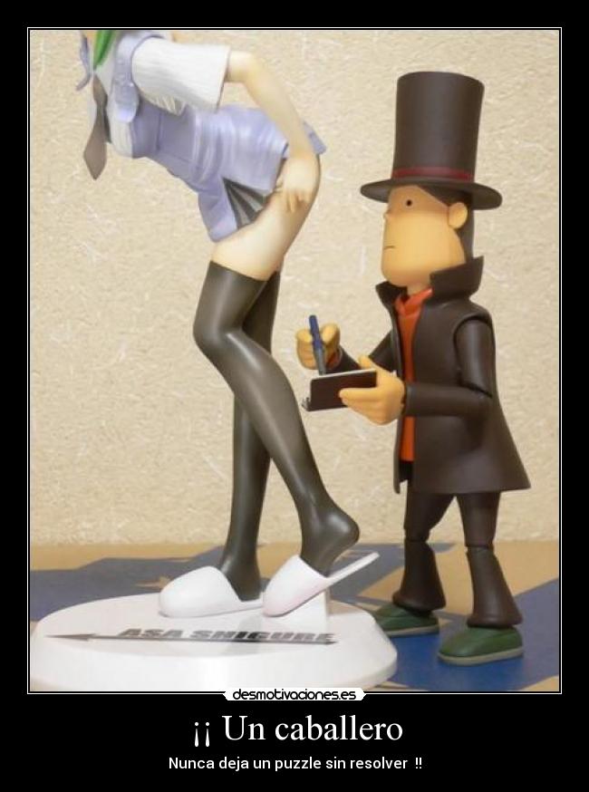 ¡¡ Un caballero - 