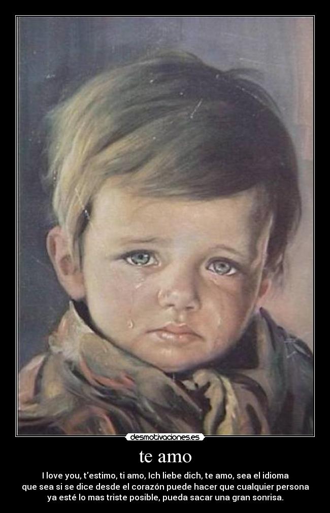 te amo -