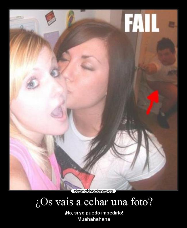 ¿Os vais a echar una foto? -
