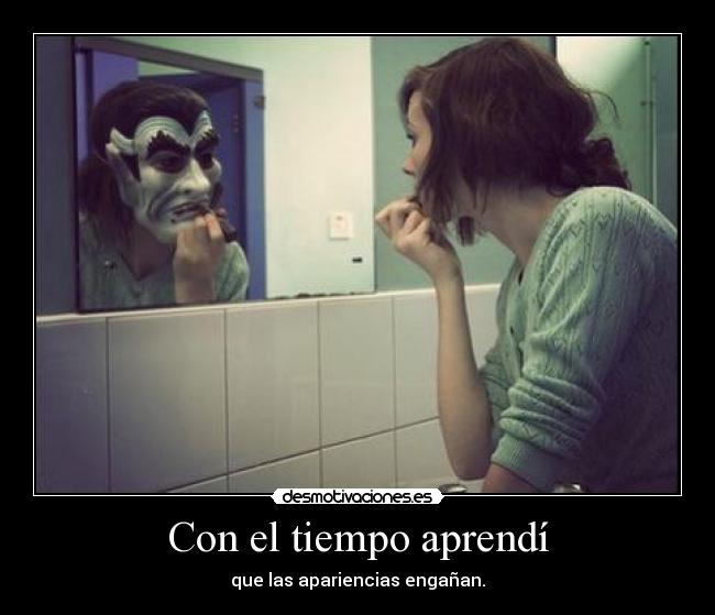 Con el tiempo aprendí -