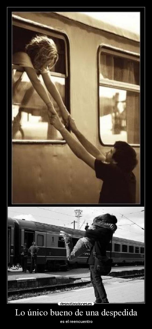 Lo único bueno de una despedida -