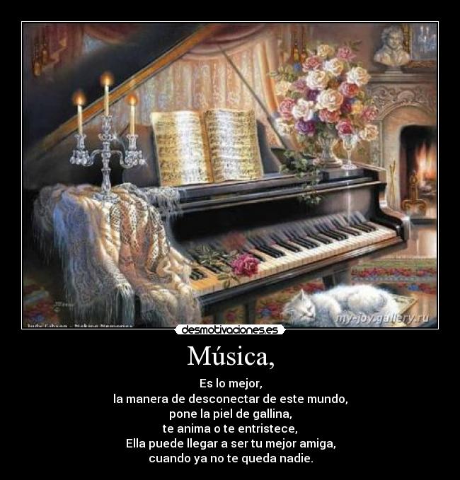 Música, -