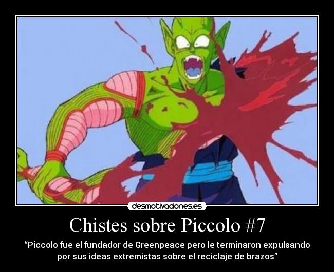 Chistes sobre Piccolo #7 - 