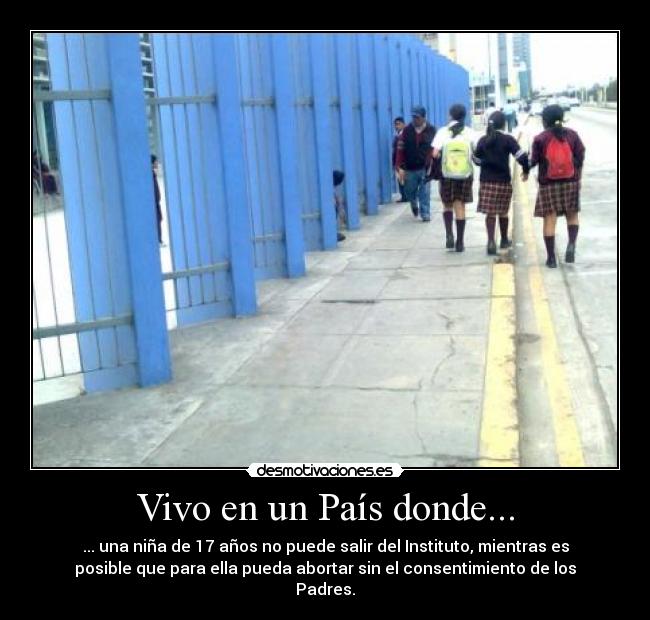 Vivo en un País donde... - 