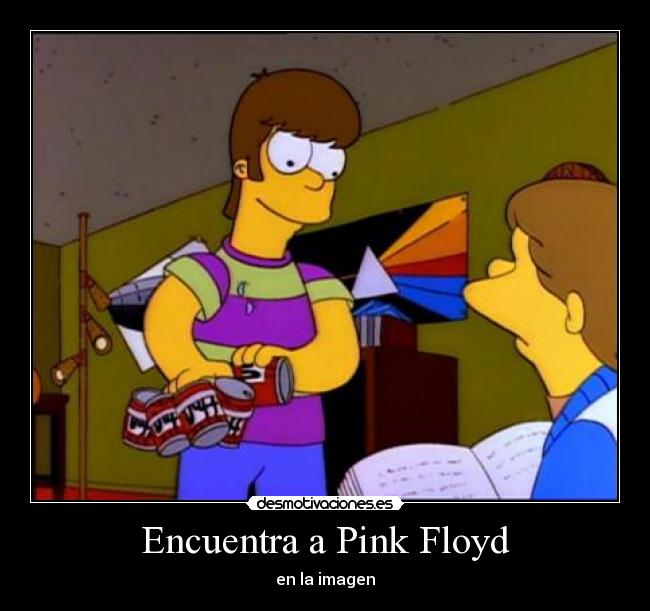 Encuentra a Pink Floyd - 