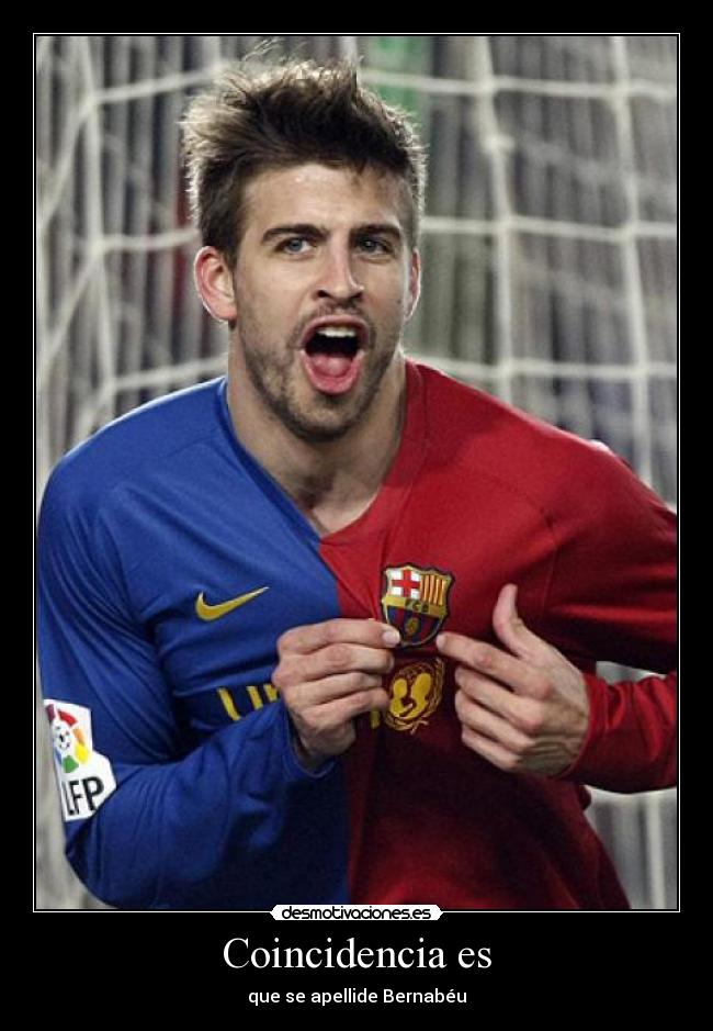 Coincidencia es - que se apellide Bernabéu