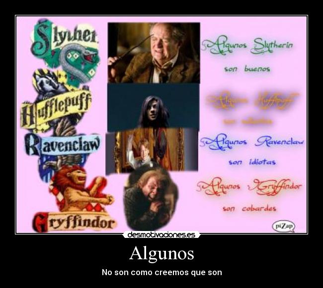 Algunos - No son como creemos que son