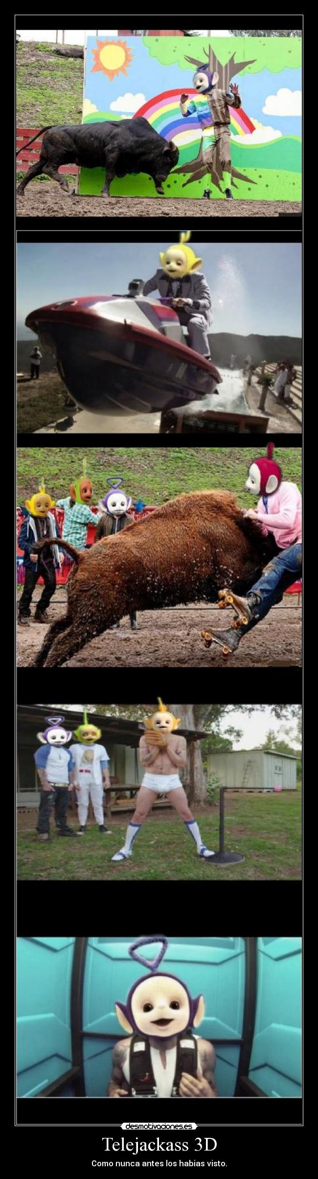 Telejackass 3D - Como nunca antes los habias visto.