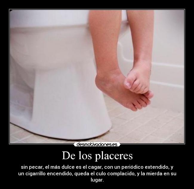 De los placeres - 