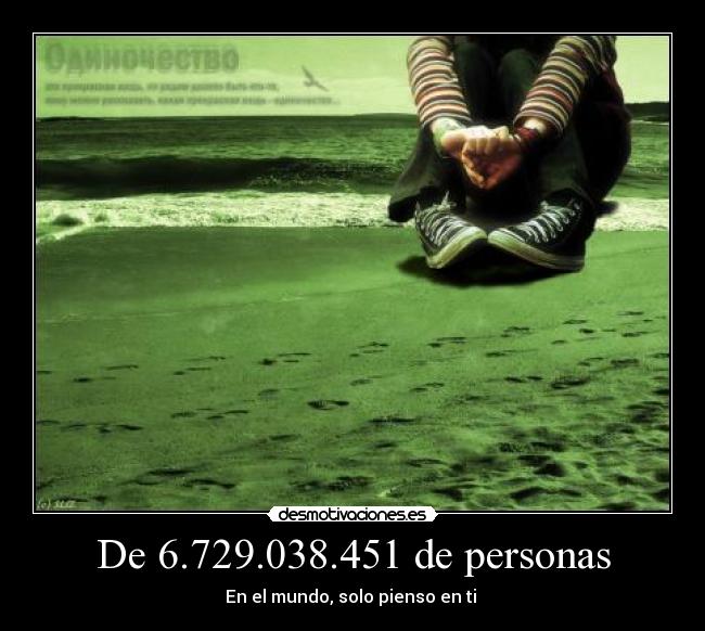 De 6.729.038.451 de personas -