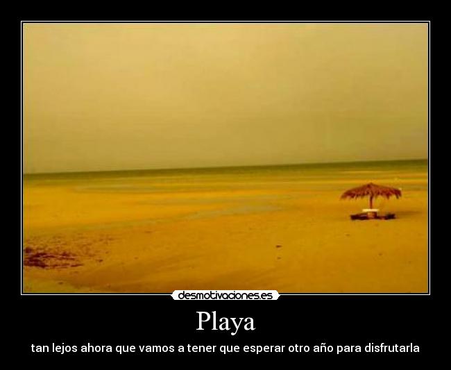 carteles playa desmotivaciones