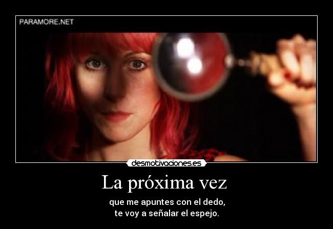 La próxima vez -