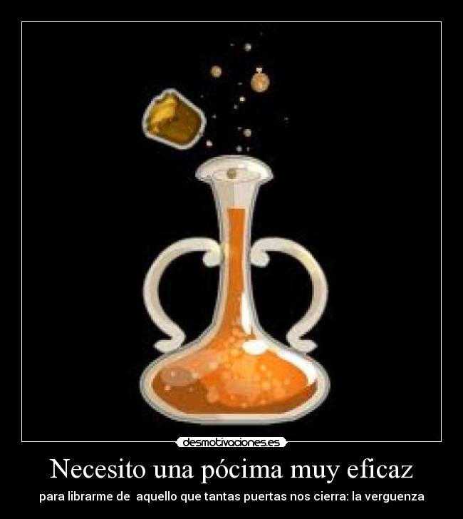 Necesito una pócima muy eficaz - 