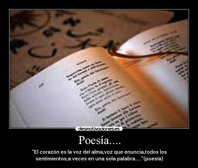 Poesía.... -