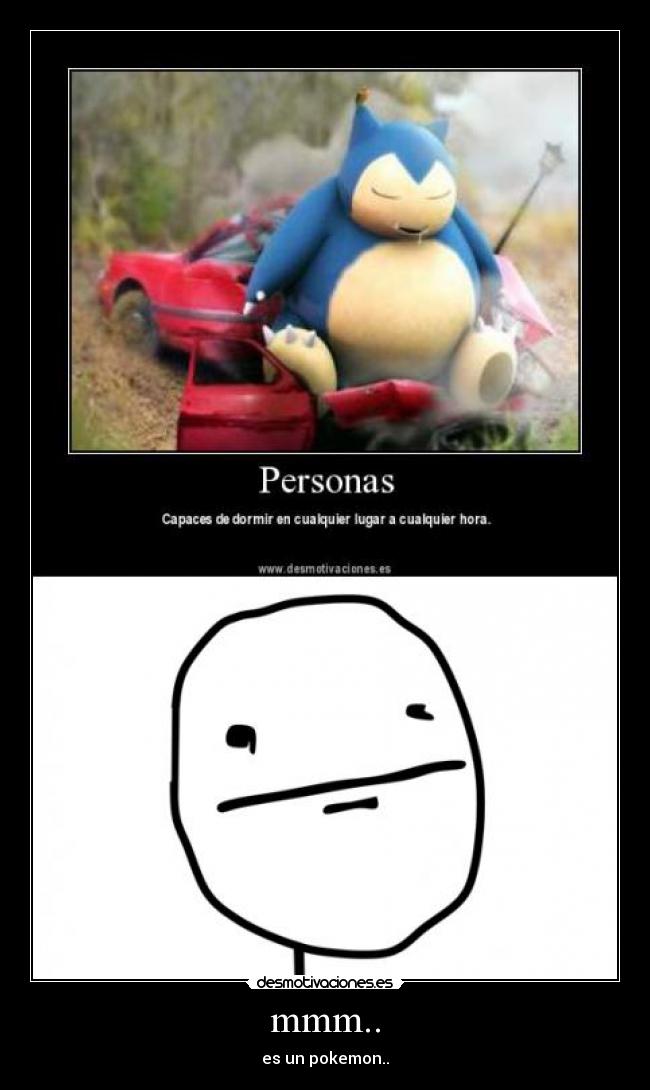 mmm.. - es un pokemon..