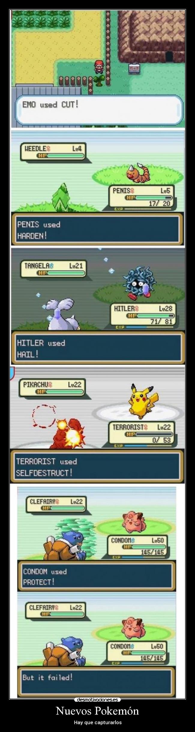 Nuevos Pokemón - Hay que capturarlos