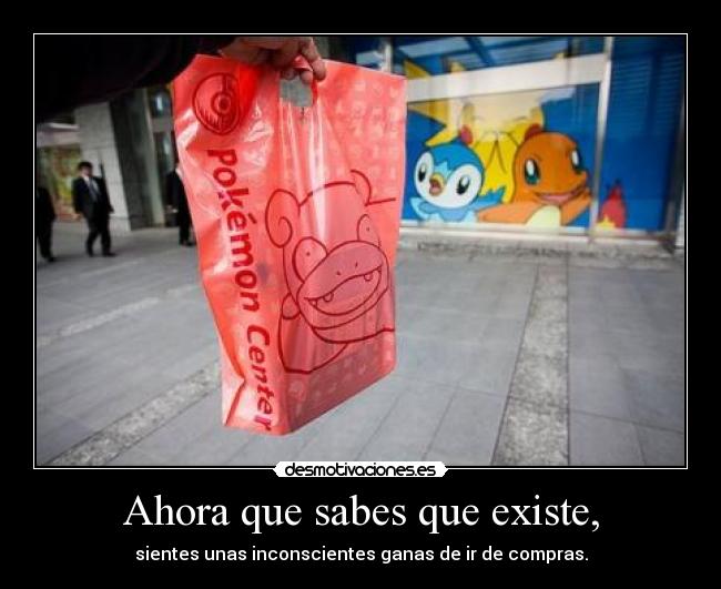 Ahora que sabes que existe, - 