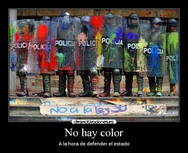 No hay color - 
