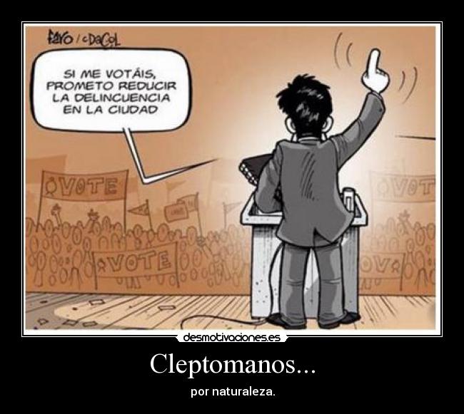 Cleptomanos... - 
