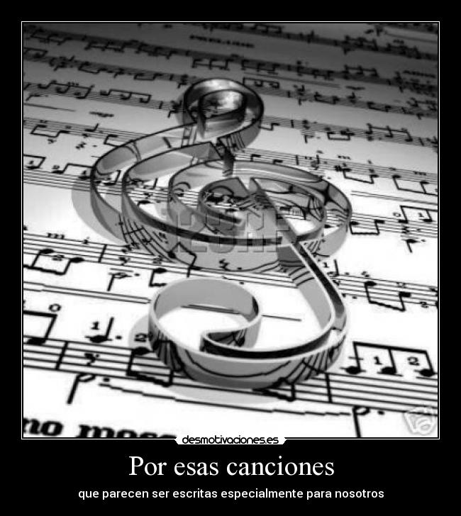 Por esas canciones - 