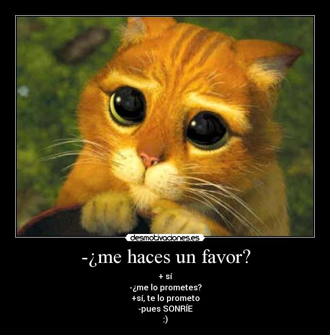 -¿me haces un favor? -