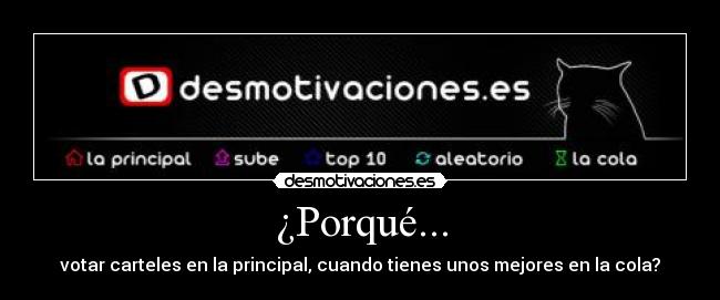 ¿Porqué... -