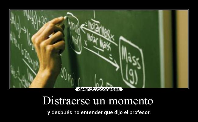 Distraerse un momento  - 