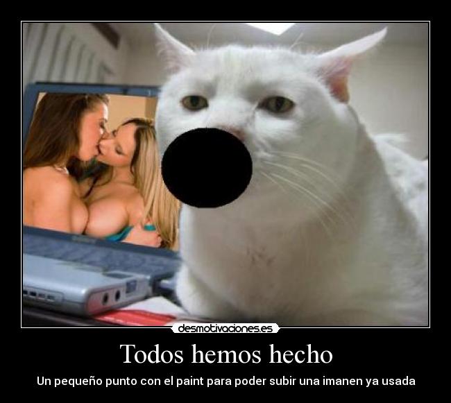 Todos hemos hecho - Un pequeño punto con el paint para poder subir una imanen ya usada