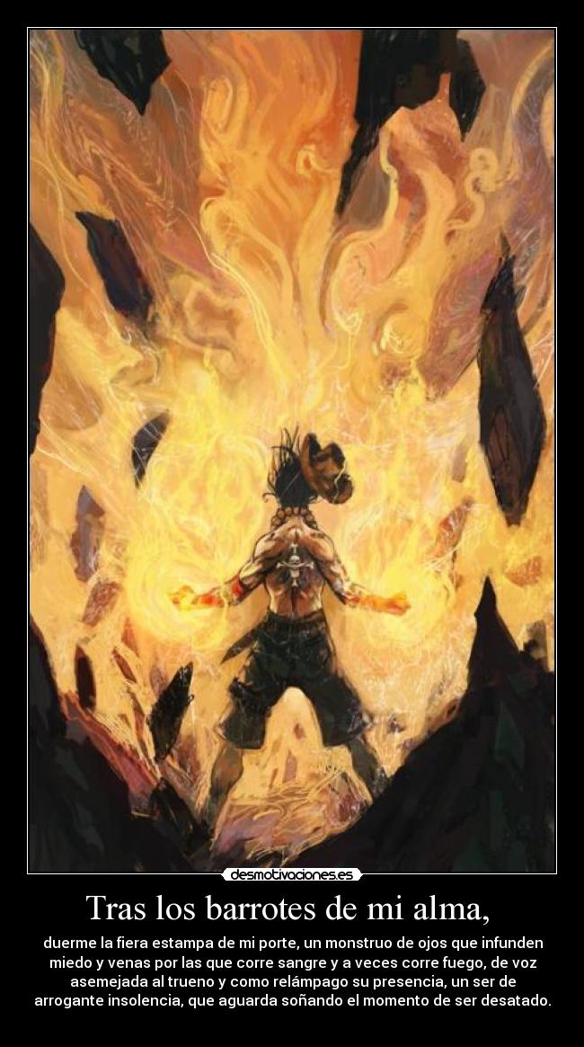 carteles alma tras los barrotes alma desmotivaciones