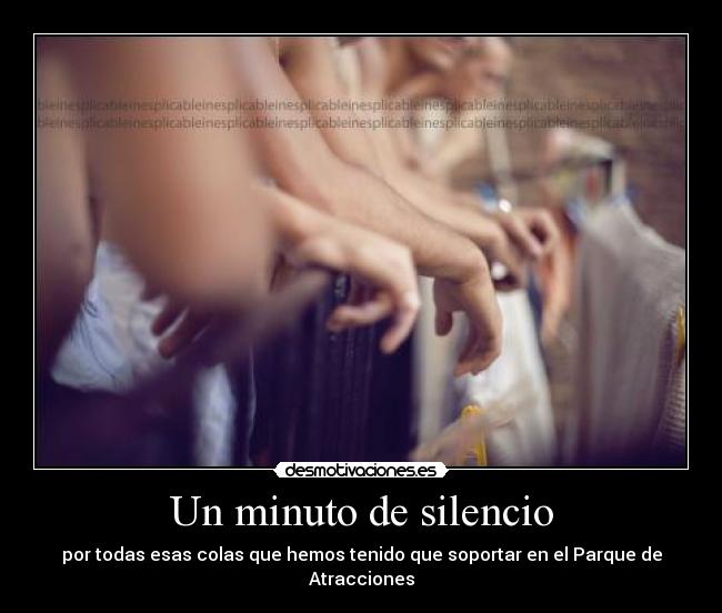 Un minuto de silencio - 