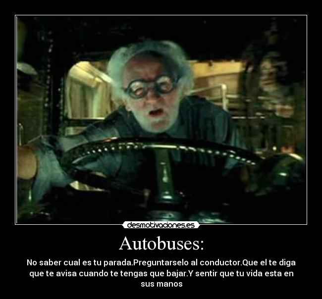 Autobuses: - 